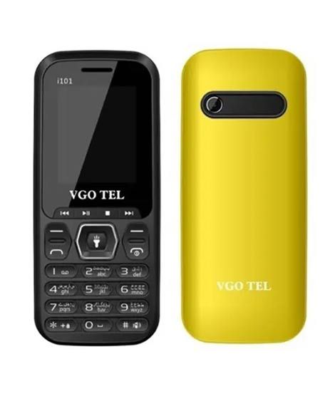iShopping - Vgo Tel i101 Dual Sim-Yellow