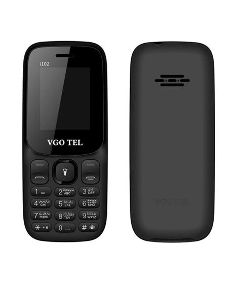 iShopping - Vgo Tel i102 Dual Sim-Black
