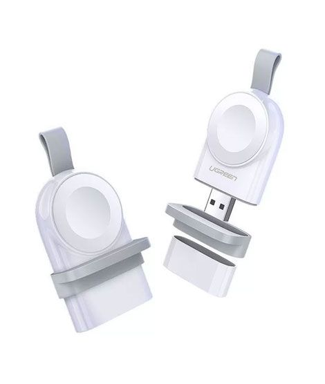 iShopping - UGreen USB A Magnetic Charging Module For Apple Watch White (50944)