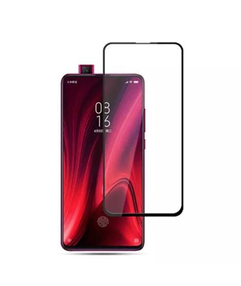 iShopping - Mocolo Edge to Edge Black Glass Protector For Mi 9T/Mi 9T Pro (AMT-0116)