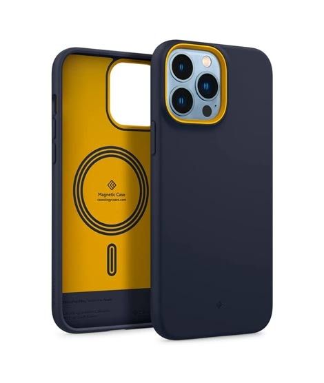 iShopping - Caseology NanoPop Silicone Case For iPhone 13 Pro Max - Blueberry Navy (ACS03909)