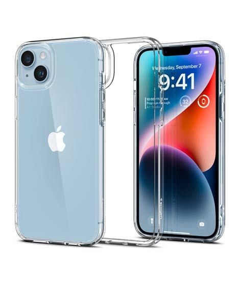 iShopping - Spigen Ultra Hybrid TPU + PC Case For iPhone 14 Plus - Crystal Clear (ACS04894)