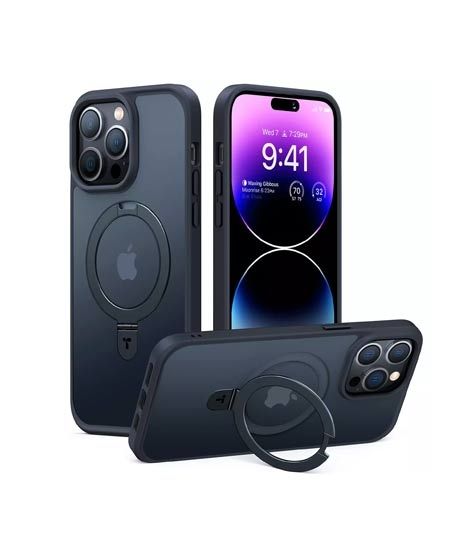 iShopping - Torras UPRO OStand Magnetic Case For iPhone 14 Pro Black (AMT-6769)