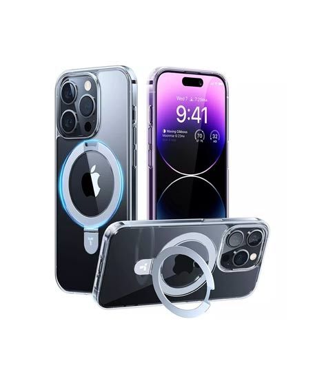 iShopping - Torras UPRO OStand Magnetic Case For iPhone 14 Pro Max Clear (AMT-6773)