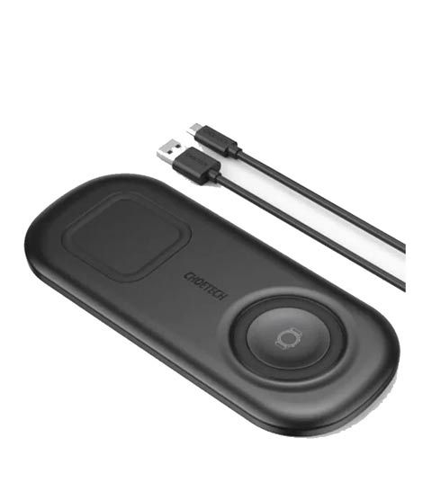 iShopping - Choetech 2 In 1 Wireless Charger Pad For Watch - (T570-S)