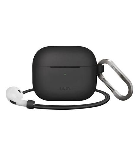 iShopping - Uniq Vencer Silicon Hang Case For Airpod 3rd Gen Dark Grey
