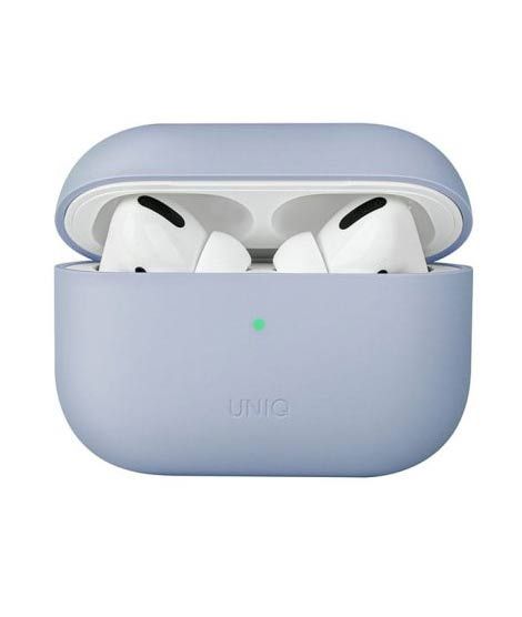 iShopping - Uniq Lino Hybrid Liquid Silicon Case For Airpod Pro Blue