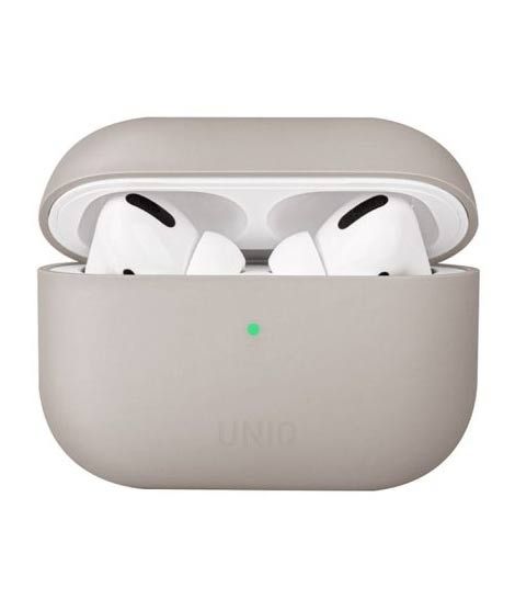 iShopping - Uniq Lino Hybrid Liquid Silicon Case For Airpod Pro Beige