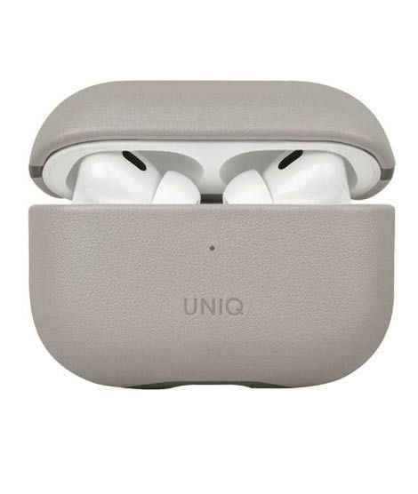 iShopping - Uniq Lyden DS Slim Leatherette Case For Airpod Pro 2nd Gen Ivory