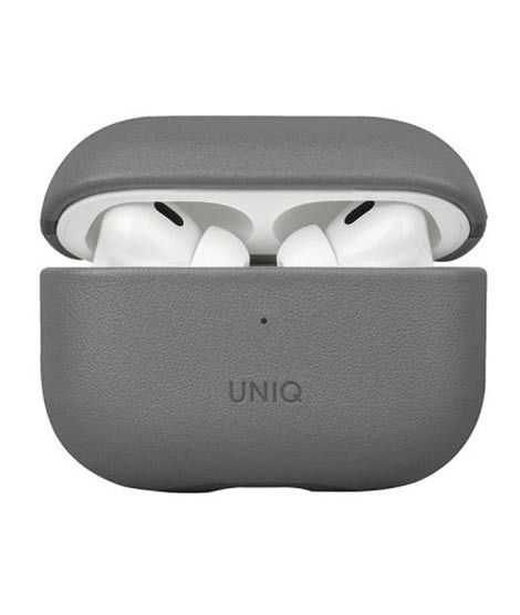 iShopping - Uniq Lyden DS Slim Leatherette Case For AirPod Pro 2nd Gen Grey