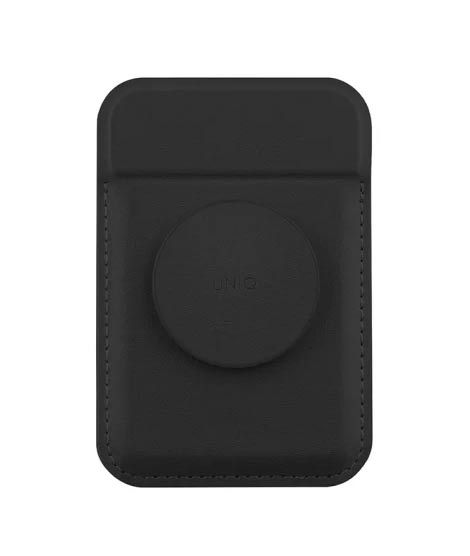 iShopping - Uniq Flixa Magnetic Pop Grip Stand and Card Holder Black