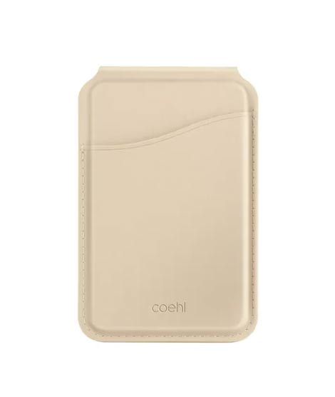 iShopping - Uniq Coehl Esme Magnetic Card Holder With Mirror Cream