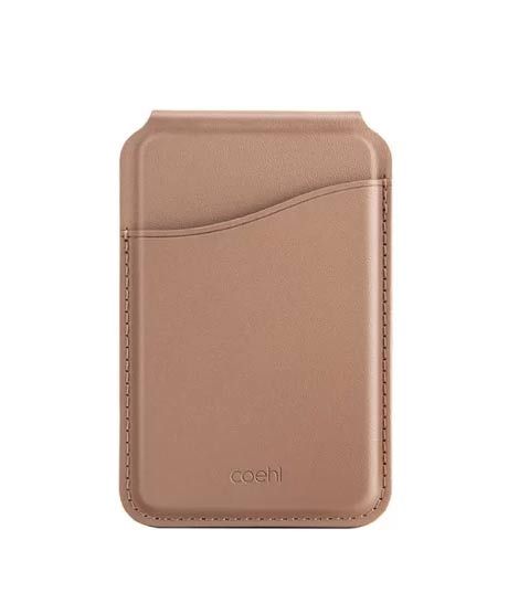 iShopping - Uniq Coehl Esme Magnetic Card Holder With Mirror Dusty Nude