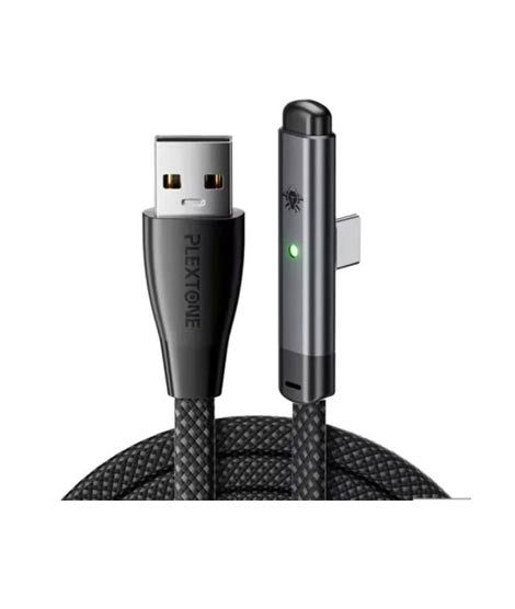 iShopping - Plextone C2U T100 66W Gaming Type-C Charging Data Cable