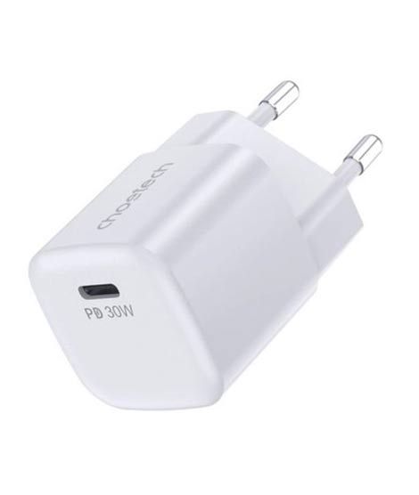 iShopping - Choetech USB-C PD 30W Gan Wall Charger White (PD5007)