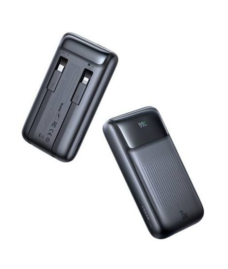 iShopping - Mcdodo 33W 10,000 mAh Power Bank With Built In Cables Black (MC-0231)