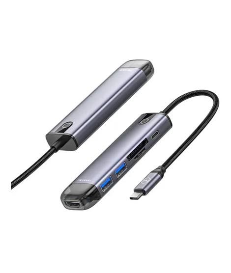 iShopping - Mcdodo 6 In 1 USB C Hub Adapter (HU-7740)