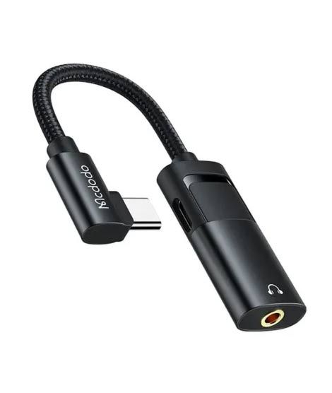 iShopping - Mcdodo 60W PD USB Type C Port Connector Cable Adapter Black (CA-1880)