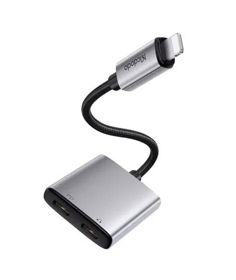 iShopping - Mcdodo 2 In 1 Lightning To Lightning and Audio Adapter Cable (CA-5560)