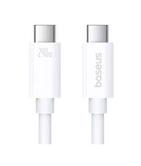 iShopping - Baseus Superior Series 2 USB 4 240W Type-C To Type-C Fast Charging Cable 1M White