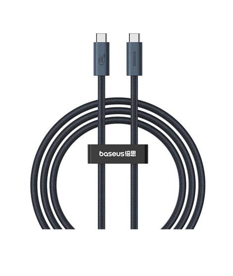 iShopping - Baseus Flash Series 2 USB 4 240W Type-C to Type-C Data Cable 1M Cluster Black