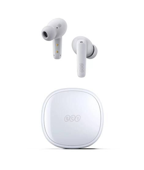iShopping - QCY TWS Bluetooth Earbuds (T13X)-White
