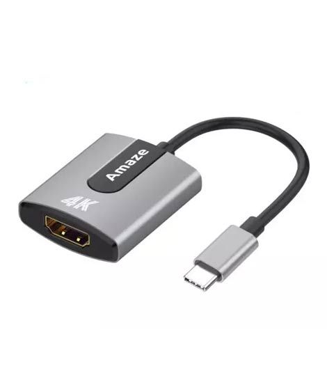 iShopping - Amaze Type - C to HDMI 4k Adapter Black (A120)