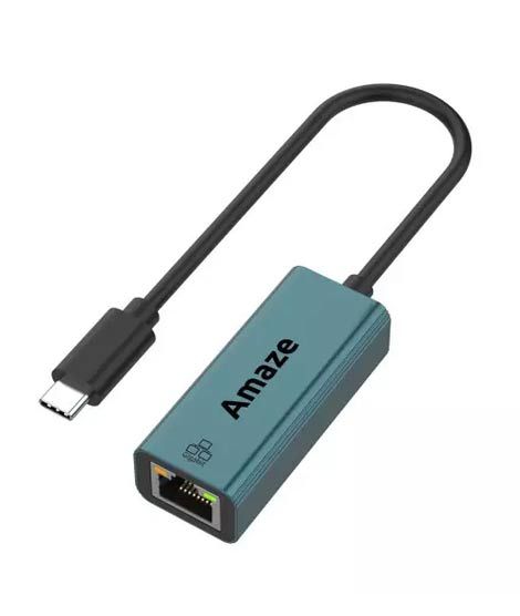 iShopping - Amaze A405 Type - C To Gigabit Ethernet Adapter Black (A405)