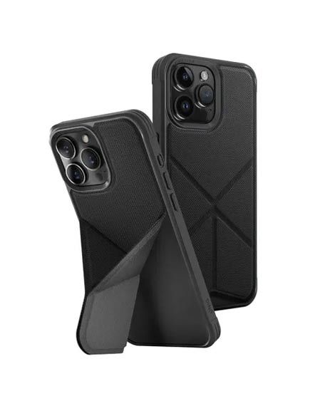 iShopping - Uniq Transforma Magclick Magsafe Compatible Case For iPhone 15 Pro Max Black
