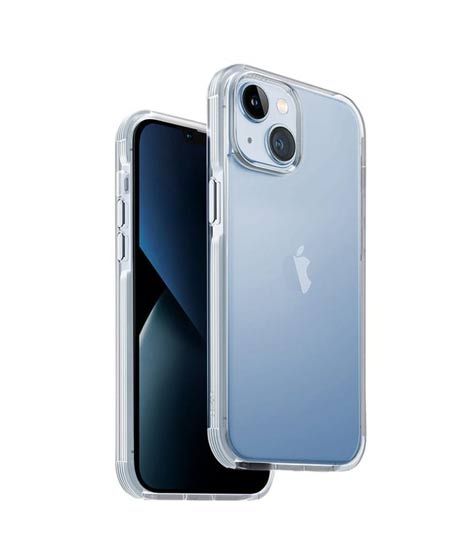 iShopping - Uniq Hybrid Combat Case For iPhone 14 Plus Arctic Blue