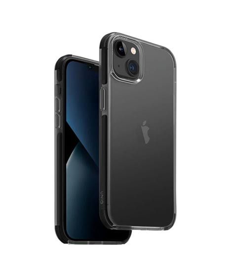 iShopping - Uniq Combat Phone Case For iPhone 14 Plus Carbon Black