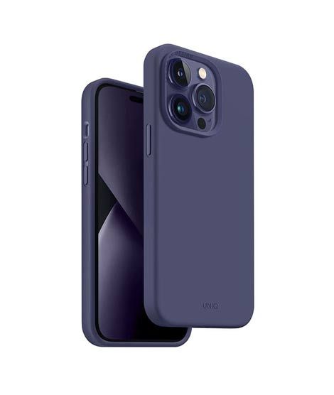 iShopping - Uniq Lino Case For iPhone 14 Pro Purple