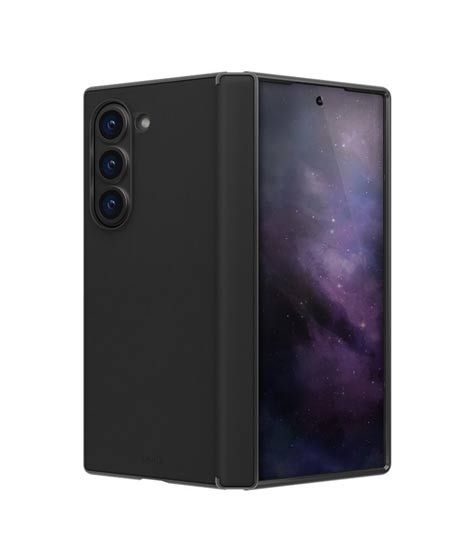iShopping - Uniq Ora Leatherette Case For Samsung Galaxy Z Fold 6 Black