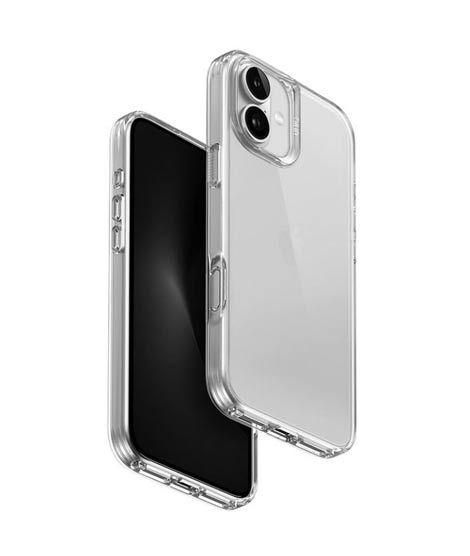 iShopping - Uniq Hybrid Air Fender Case For iPhone 16 Plus - Transparent