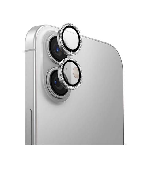 iShopping - Uniq Optix Aluminium Camera Lens Protector For iPhone 16 and 16 Plus - White