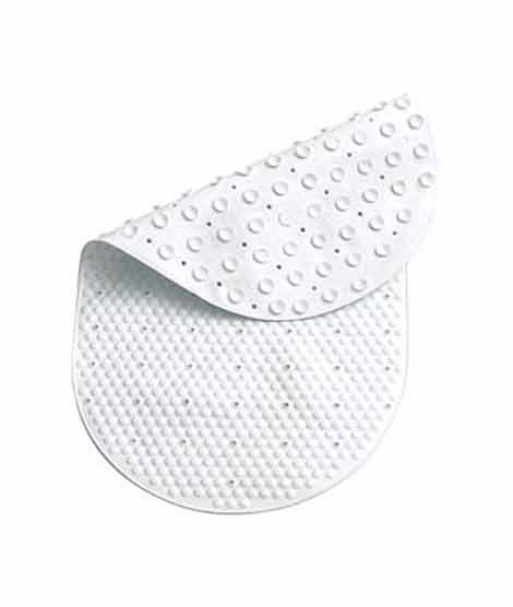iShopping - Premier Home White Round Bath Mat (1605040)