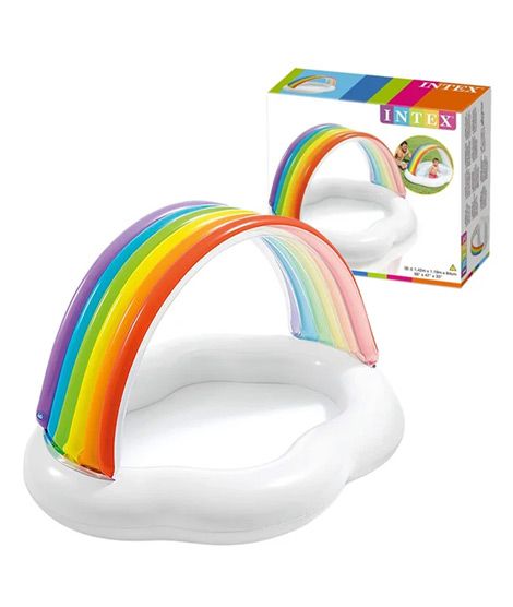 iShopping - Intex Inflatable Rainbow Cloud Baby Pool (57141)