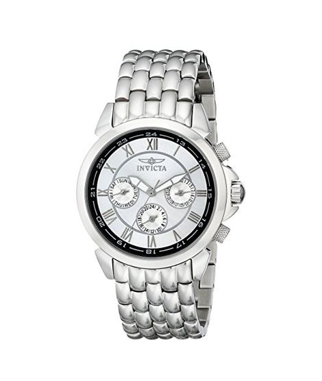 iShopping - Invicta Chronograph Men's Watch Silver (2875)