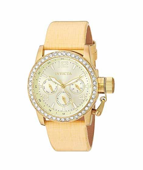 iShopping - Invicta Corduba Women's Watch Beige (90222)