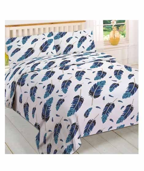 iShopping - Jamal Home King Size Bed Sheet Without Pillow (0091)