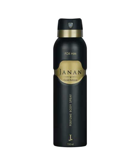 iShopping - Junaid Jamshed Janan Gold Body Spray For Men 150ml