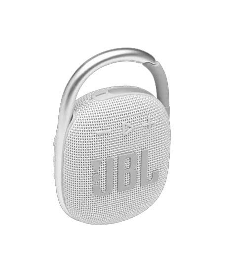 iShopping - JBL Clip 4 Waterproof Ultra Portable Bluetooth Speaker White