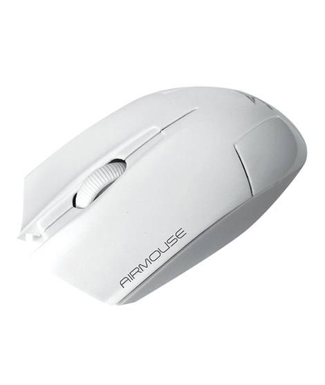 iShopping - Alcatroz AirMouse Wireless Optical Mouse White