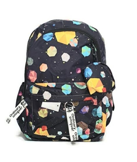 iShopping - Kashif Luggage Floral Printed Backpack For Girls