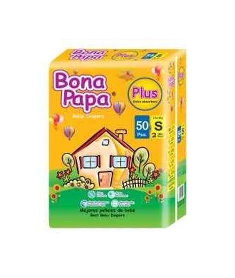 iShopping - Bona Papa Plus Baby Diapers Small Size - 50 Pcs (KBC028)