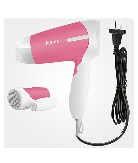 iShopping - Kemei 3 In 1 Hair Dryer Pink (KM-3088)