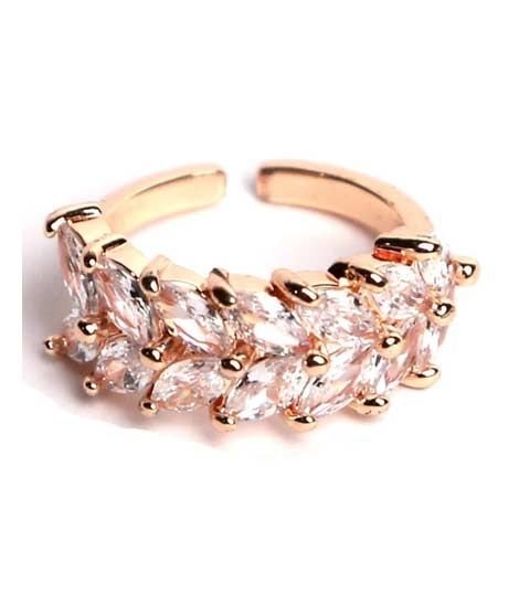 iShopping - KhawajasKreation Adjustable Ring For Women Rose Gold
