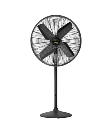 iShopping - Khurshid Fans Supreme AC-DC 24" Pedestal Fan Black