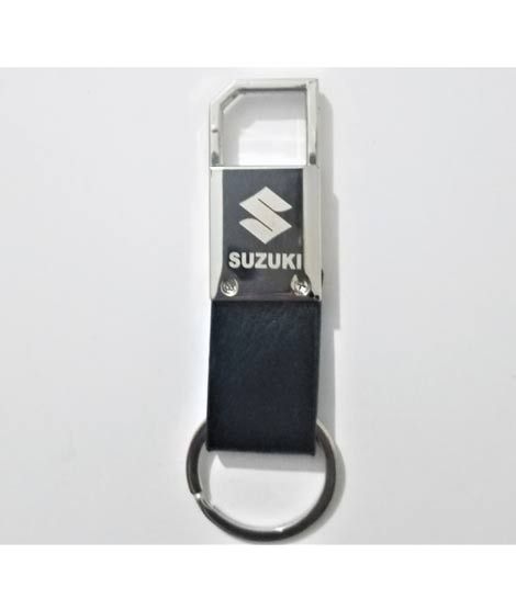 iShopping - King Leather and Metallic Suzuki Keychain