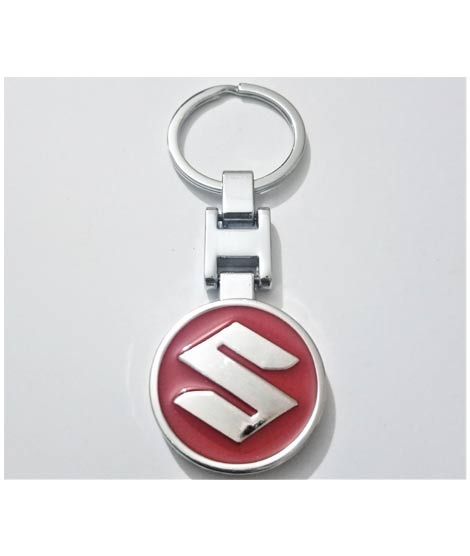 iShopping - King Metallic Suzuki Keychain For Cars and Bikes